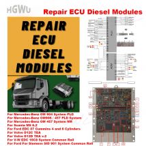 Reparatur Ecu Diesel Modul PDF-Datei Ecu Reparatur Grundkurs Studie für Mercedes-Benz für Volvo für Scania für Ford für V-W nur PDF