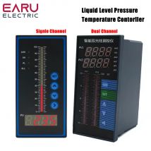 AC85 ~ 260V Acqua di Livello Del Liquido di Pressione Temperatura Contorller Dual Colonna di Visualizzazione Del Canale di Ingresso Universale 4-20MA Trasmettitore Pompa