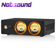Nosound-preamplificador Mini Phono T13, amplificador de auriculares de escritorio para el hogar, giradiscos MM, reproductores de grabación con medidor de VU Dual