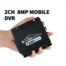 8MP AHD TVI DVR 2ch DVR Auto LKW Fahrzeug Videoaufzeichnung mobiler DVR HDMI-Ausgang 2CH MINI CVBS