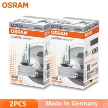 OSRAM Xenon HID CLASSIC D1S D2S D3S D4S standardowe lampy 66140 66240 66340 66440 CLC oryginalna przednie światła samochodowe 4200K ciepła biała para