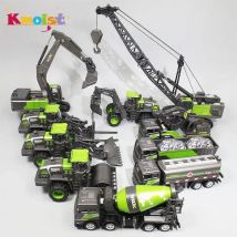 1/50 Modellauto Bulldozer LKW Bagger Kran Gabelstapler Bautechnik Fahrzeug Spielzeug für Jungen Kinder Lernspielzeug