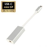 USB 3.1 Typ C auf Mini DP Thunderbolt 4Kx2K 10Gbps Mini Displayport Kabel USB-C Display Port Video Adapter für MacBook Air Pro