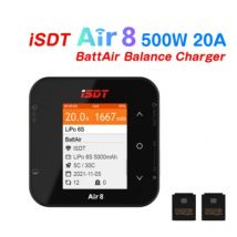 Isdt air8 500w 20a 2-8s/q8 max 1000w/q6 nano 200w 8a 1-6s lipo batterie ausgleichs ladegerät für lilon lipo lihv nimh pb rc batterie
