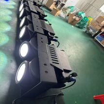 6 Stück 2x 100W 2in1 warm kaltweiß COB IP65 Outdoor LED Bühnenblinder Festival Projektion Party Lichter