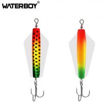 WATERBOY VIB Köder Teufel Angelköder 3,5 cm 7 g Spinner Canberra Killer Tasmanian Saltwater Swimbait Angelköder Köder Rosa