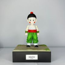 Dragon Ball Z Soldat Infinite Tenshindon Anime Actionfigur Sammlerstück Desktop-Dekoration Handgefertigter Kranich Unsterbliches Geschenkspielzeug
