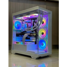AOTESIER Gioco per PC con processore Core i7-4790/512G SSD/16 GB RAM 3200 MB DDR3/Windows 11 HD Grafica 4600 Grafica/bianco