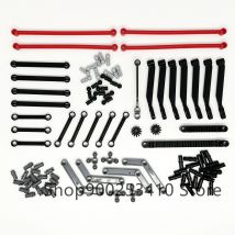 High-Tech-Kunststoff-Bausteine Ziegel Auto Zahnrad Link Hebebalken Querachse DIY Montage Moc Bulk-Technologie Set Spielzeug