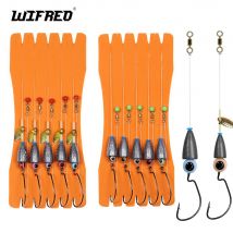 5szt/lot Texas Rig Set For Bass Fishing Carolina rig Kit Fishing Tackle Fishhooks Carp Fishing Hair Rigs Ready Made boilie Bait