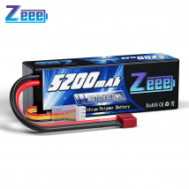 Zeee 11.1V 80C 5200mAh 3S batteria Lipo con Deans Plug Hardcase batteria per RC Car Boat Truck elicottero Airplane Racing Models
