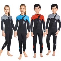 Muta da surf per bambini, costumi da bagno spessi in neoprene per bambini, tute da sub subacquee per ragazzi meduse UPF50 + costumi da bagno costumi da bagno