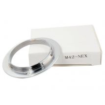 M42-nex schlank adapter ring für M42 42mm objektiv sony NEX E mount NEX-3/C3/5N/6/7 A7 A7II A7r A5100 A7s A3000 A5000 A6000 kamera