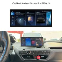 685 Ultradünner 12,3-Zoll-Android-Multimedia-Bildschirm für BMW i3 NBT EVO 8 g 128 g mit 360-Grad-Panoramakameras