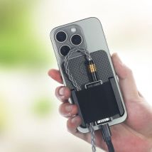 Für Magsafe Telefon Decoder Aluminium Carbon Faser Magnetische Absorber Kit Tragbare Typ-c OTG decoder kabel ellenbogen tragbare kabel kit