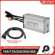 Ebike KT Sinuswelle Controller 36V 48V Wasserdicht Bürstenlos 250W-1000W 1T4 2pin weiblich mit Licht Funktion Für Elektrische Fahrrad Kit