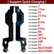 Typ-C USB Lade Dock Port Jack Connector Ladegerät Board Flex Kabel Für Oneplus 7 7T 8 9 10 11 Pro 9R 9RT 10R Nord N10 N100 5G