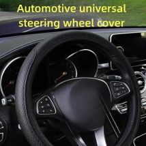 Coprivolante universale automobilistico per tutte le stagioni in pelle artificiale goffrata resistente all'usura interno automobilistico elastico
