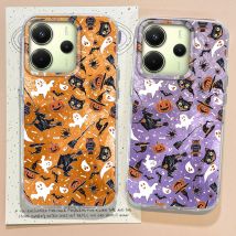 Halloween Kürbis Geist Gesicht Fall Für Xiaomi Redmi Hinweis 14 13 12 11 10 11S 10S 9 Pro 15 15C 14C 13C A3X A1 A2 A3 A4 9C 9A Abdeckung