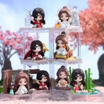 Mystery Box Heaven Offizielle Vier Jahreszeiten Segen Blind Box Xie Lian Hua Cheng Action Figur Anime Figur Puppe Spielzeug Dekor Geschenke