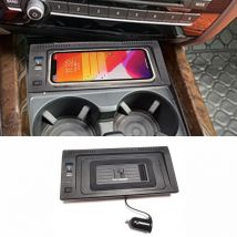 15w Auto kabelloses Ladegerät für BMW x5 f15 x6 f16 2014 2015 2016 2017 2018 Schnell ladegerät Ladepad Lade halter