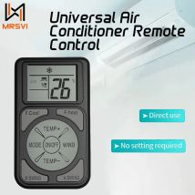 MRSVI Mini telecomando portatile universale A/C Q58 compatibile con tutte le principali marche e modelli di condizionatori d'aria