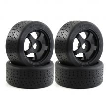 RS  Rubber Black Tire 102*45mm Tyre 17Mm Wheel Hex For Arrma 1/7 Infraction Felony Limitless RC Car Upgrade Parts