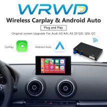 Drahtlose Carplay Android Auto Verlustfreie Installation Interface Für Audi A3 A4 A5 Q2 Q5L Q7 2013-2018 Hinten Kamera auto Spielen Modul