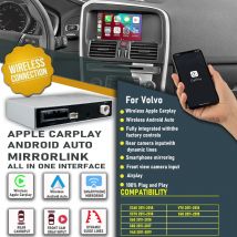 Wireless Apple Carplay Car AI Box Android Auto Module For Volvo XC60 XC70 XC90 S60 S80 S90 V60 V70 V40 Mirror Link Decoder