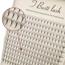 TBestt 5D/6D/8D/10D Vorgefertigte Fächer Volumen Russische Wimpern Vorgefertigte Volumenfächer Seide Weiche Volumen Wimpernverlängerung