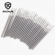 RICHUS VK-Uhrenschaft, Edelstahlteile, passend für VK61 VK63 VK64 VK67 VK68 Krone, automatisches mechanisches Uhrwerk