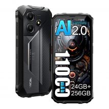 OSCAL Marine 2 AI Telefono cellulare da esterno, Smartphone robusto da 6,56 pollici Android 15, 8+16 GB di RAM, 256 GB+2 TB ROM 11000 mAh, Unisoc T615