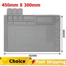 Tappetino isolante termico Tappetino da lavoro per saldatura ESD Tappetino magnetico in silicone Riparazione piattaforma resistente al calore per stazione di saldatura BGA