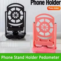 Telefon Schritt Pinsel Walking Swing Shaker Desktop Telefon Ständer Halter Schrittzähler Pinsel Stepper für iPhone Samsung Xiaomi HUAWEI