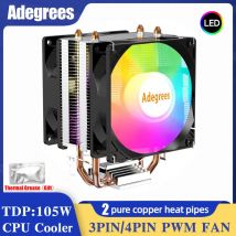 CPU chłodnica X79 X99 3Pin PWM 4Pin cichy procesor wentylator chłodzący dla Intel LGA 1151 1155 1200 1700 2011 AMD AM3 AM4 PC