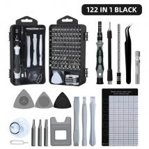 122-in-1 magnetischer Schraubendreher-Bit-Set, Multifunktions-Entferner, Schraubenschlüssel, Reparatur, Telefon, Kamera, PC, Reparatur, Schrauben-Werkzeug-Set