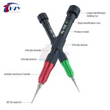 RELIFE RL-726 3D Präzision Schraubendreher Anti Slip Zähne Drehmoment Schraube Fahrer Für iPhone Android telefon Demontage Reparatur Werkzeuge