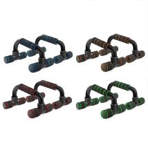 1pair U-shaped Push-up Rack Fitness Equipment Hand Sponge Grip Muscle Training Push Up Bar Chest Home Gym Body Building