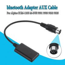Auto bluetooth adapter musik aux modul kabel stereo AUX-IN audio radio empfänger für alpine KCM-123B m-bus 9501 9503 9823 9825
