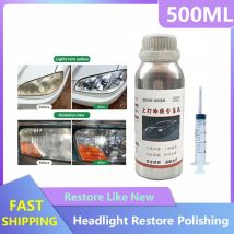 500ml Auto Faro Smontaggio Faro Liquido Colla Fredda Separazione Liquido Faro Restauro Kit Auto Colla Fredda Con Strumenti