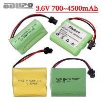 3,6 V 700 mah 1400 mah 1800 mah 2800 mah 3000 mAh 4500 mah NiCD Batterie AA 3,6 V NiMH Batterie Pack Für RC Spielzeug Autos Lkw Züge Boote