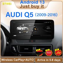 STWEI precio de fábrica 8G 64G Android13 12,3 pulgadas Carplay AUTO para AUDI 09-16 Q5 reproductores de vídeo de coche GPS Navi Bluetooth Android Radio