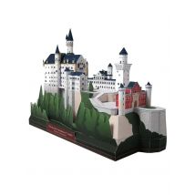 Neuschwanstein Castle Germany World Famous Architectural Paper Model Handmade DIY Toy