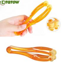 1 Stück Finger massage gerät Hand massage gerät Stahlkugel lauf Blut kreislauf werkzeug Stress abbau Kunststoff pflege Doppel gummi rollen massage