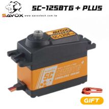 SAVOX SC-1258TG + Plus Servo ingranaggio in titanio ad alta coppia 1258 0.08S/12KG per 1/10 1/8 Buggy Monster truck Crawler Scale Truggy