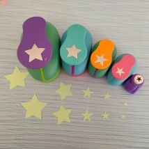 1pc 3 "2" 1.5 "1" a forma di stella mestiere perforatrice taglierina di carta scrapbooking scuola puncher EVA strumento di goffratura
