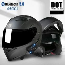 3C-zertifizierter Bluetooth-Klapphelm DOT VGV Motorrad-Integralhelm für Männer und Frauen, Ganzjahresschutz