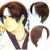 King of Fighters KYO KUSANAGI Brown Cosplay Wig