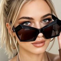 1 Stück modische Sonnenbrillen für Herren und Damen im europäischen und amerikanischen Stil, trendige vielseitige Sommersonnenschutz und UV-Schutz li