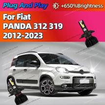 6000K Lampadina Canbus Ha Condotto La Lampada CSP Ad Alta Potenza Auto Faro Luce 180W Per Fiat PANDA 312 319 2012-2023 2013 2014 2015 2016 2017